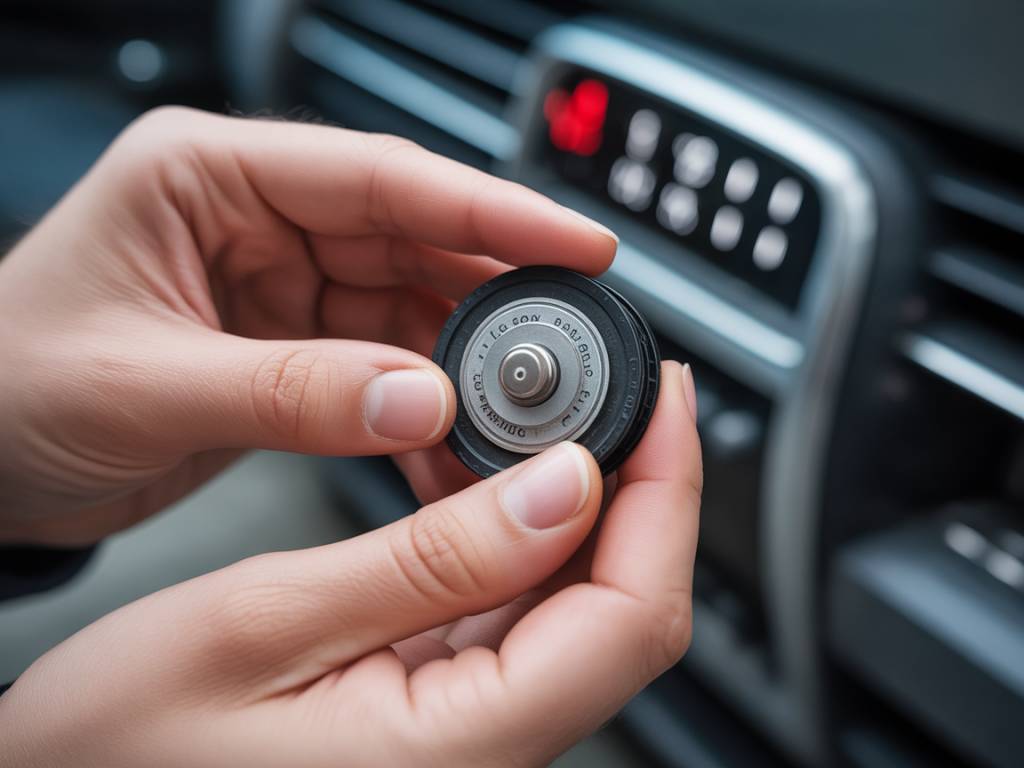 Remplacement de la pile d’une télécommande de garage guide étape par étape