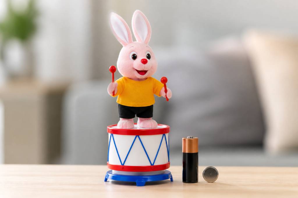 Lapin Duracell tambour : quelle pile choisir pour son fonctionnement ?